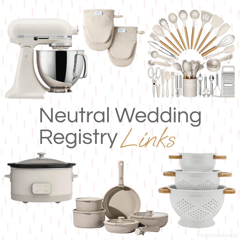 Ultimate Wedding Registry Items with&nbsp;Links